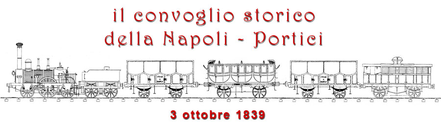 I Treni 97 1989 150 anni di Ferrovia Storia da Napoli a Portici Poster Bayard 